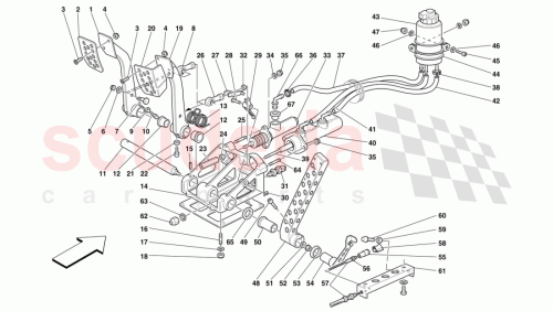 Part Diagram for Ferrari 154884