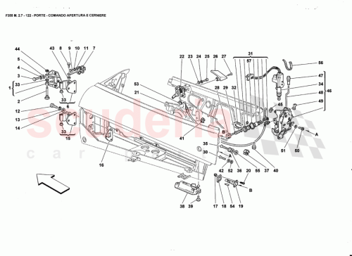 Part Diagram for Ferrari 64379100
