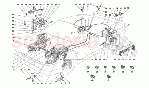 Part Diagram for Ferrari 62822000