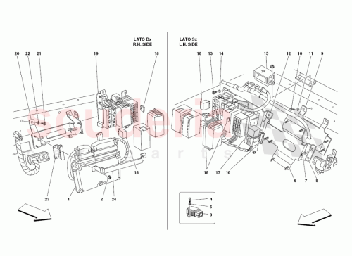 Part Diagram for Ferrari 227285