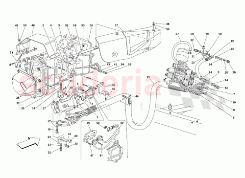 Part Diagram for Ferrari 11501024
