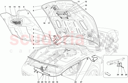 Part Diagram for Ferrari 84762100