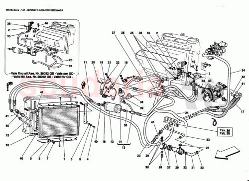 Part Diagram for Ferrari 65898700