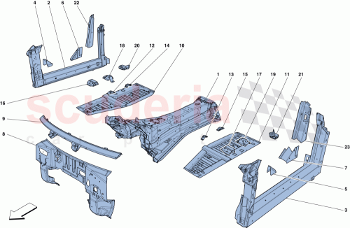 Part Diagram for Ferrari 323650