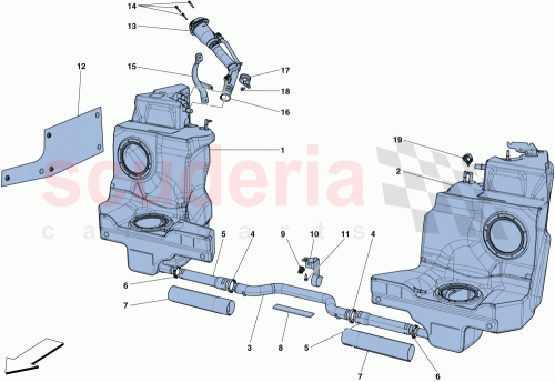 Part Diagram for Ferrari 302682