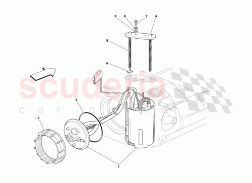 Part Diagram for Ferrari 14453389
