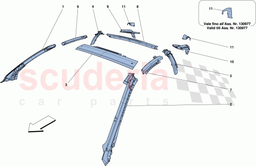 Part Diagram for Ferrari 87083300