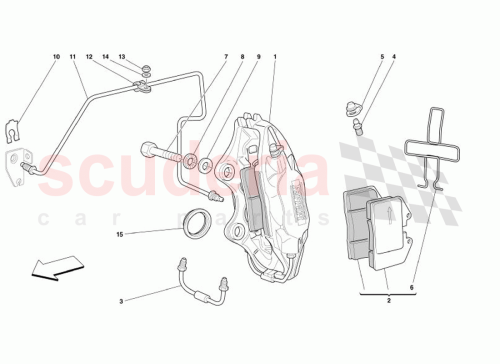 Part Diagram for Ferrari 70000913
