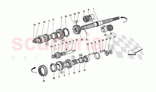 Part Diagram for Ferrari 159269
