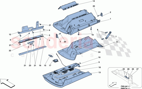 Part Diagram for Ferrari 85341800