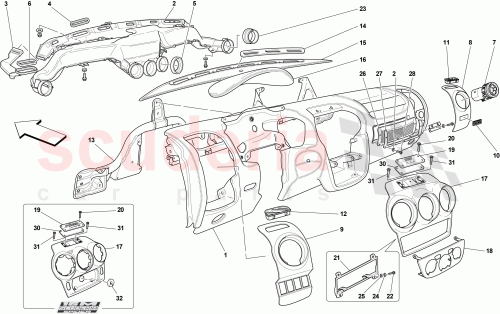 Part Diagram for Ferrari 80338300