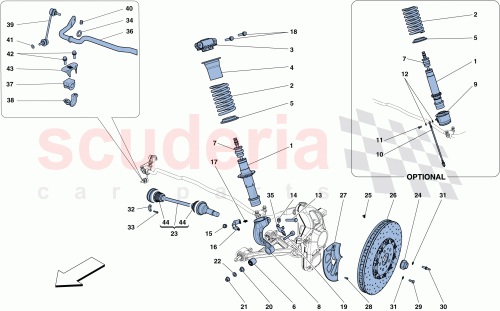 Part Diagram for Ferrari 326481