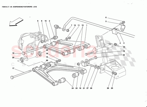 Part Diagram for Ferrari 159306