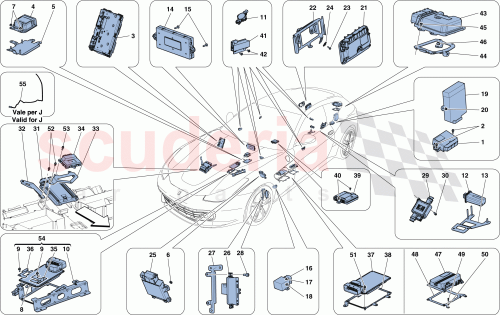 Part Diagram for Ferrari 343080