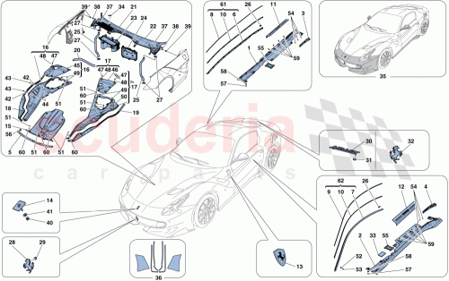 Part Diagram for Ferrari 84927100
