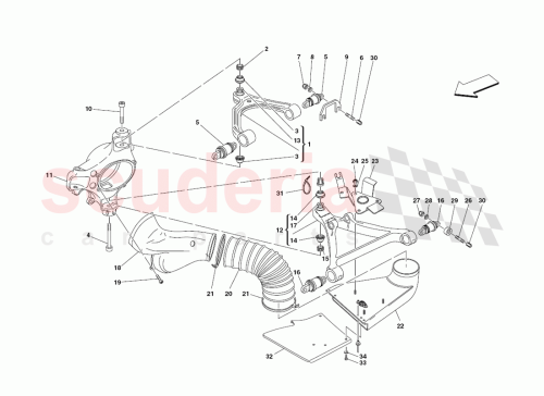 Part Diagram for Ferrari 192492