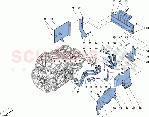 Part Diagram for Ferrari 14360024