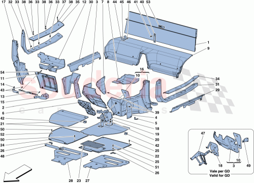 Part Diagram for Ferrari 82926200