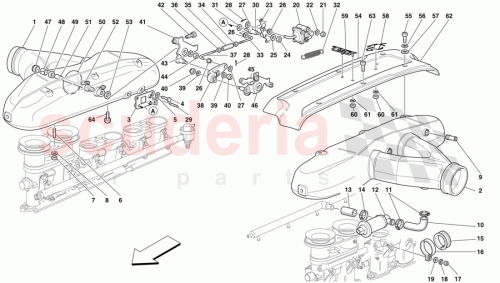 Part Diagram for Ferrari 167020