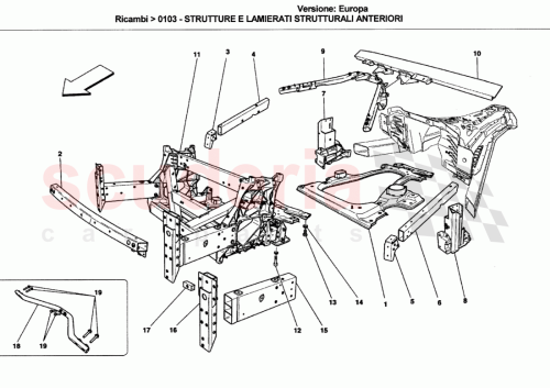Part Diagram for Ferrari 239959