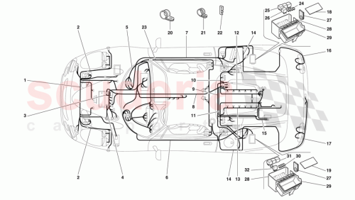 Part Diagram for Ferrari 161438