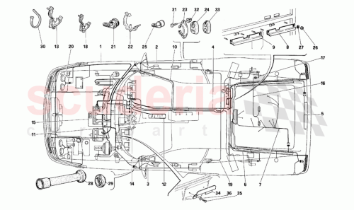 Part Diagram for Ferrari 163796
