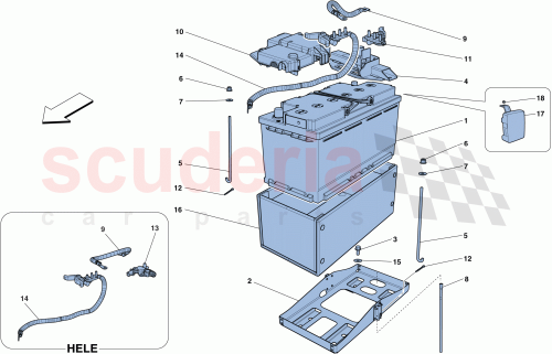 Part Diagram for Ferrari 291683