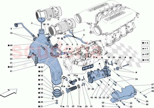 Part Diagram for Ferrari 274264