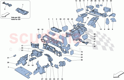 Part Diagram for Ferrari 785495