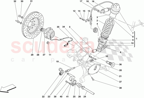 Part Diagram for Ferrari 203607