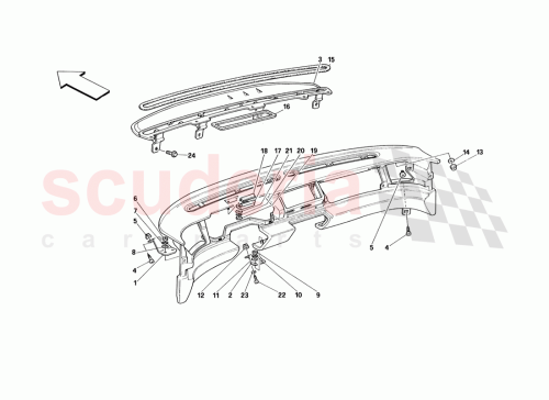 Part Diagram for Ferrari 629948