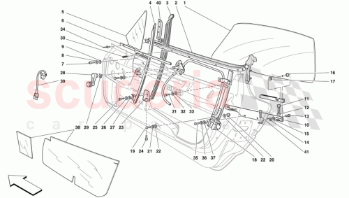 Part Diagram for Ferrari 62584600