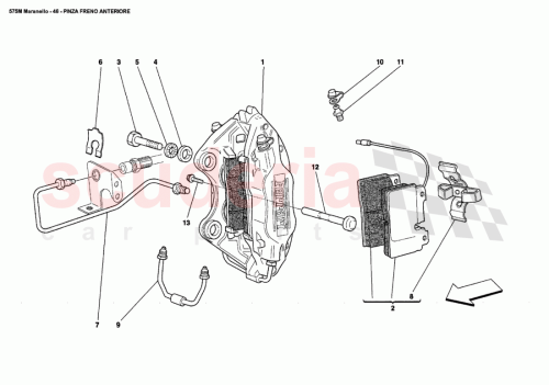 Part Diagram for Ferrari 193130