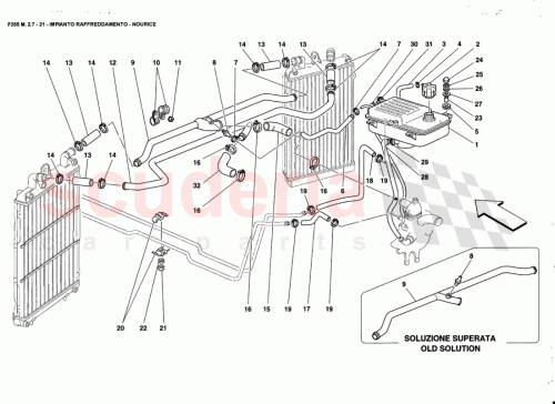 Part Diagram for Ferrari 160416