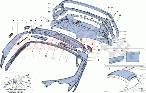 Part Diagram for Ferrari 85834500
