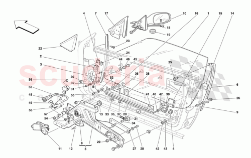 Part Diagram for Ferrari 63896600