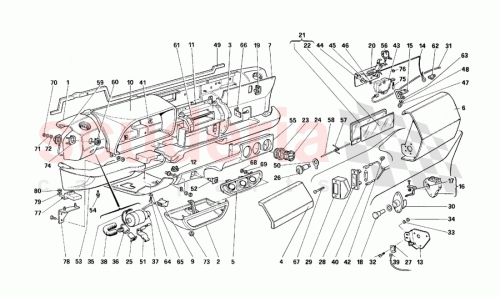 Part Diagram for Ferrari 15908678