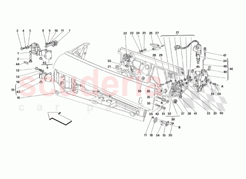Part Diagram for Ferrari 140576