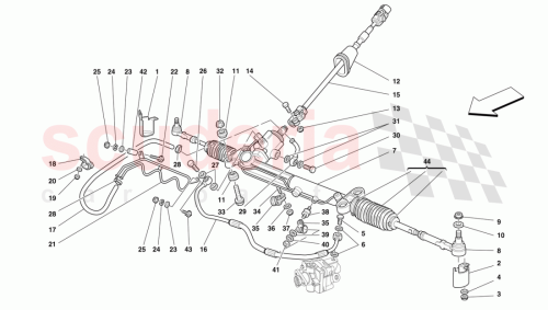 Part Diagram for Ferrari 151683