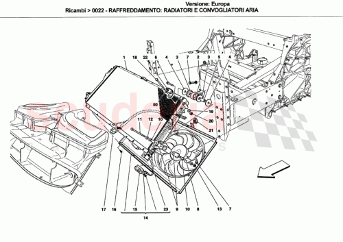 Part Diagram for Ferrari 197585