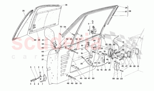 Part Diagram for Ferrari 108051
