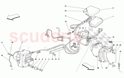Part Diagram for Ferrari 175358