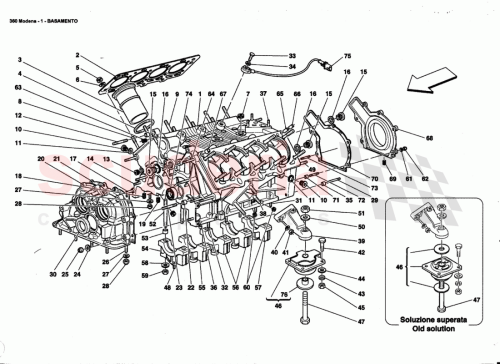 Part Diagram for Ferrari 163985