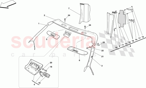Part Diagram for Ferrari 81817600