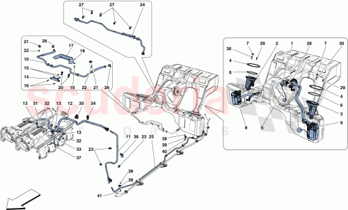 Part Diagram for Ferrari 336395