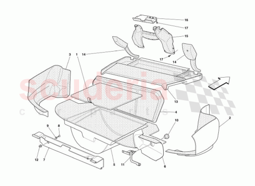 Part Diagram for Ferrari 62931000