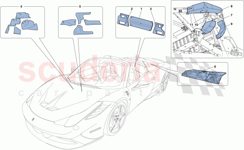 Part Diagram for Ferrari 82854700