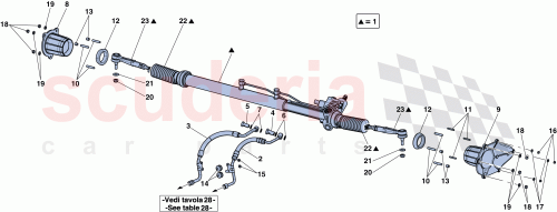 Part Diagram for Ferrari 291123