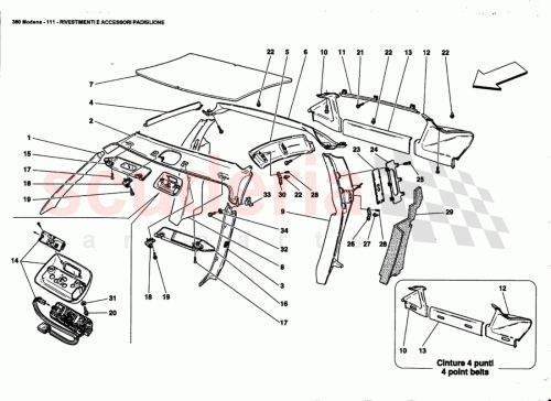 Part Diagram for Ferrari 658675