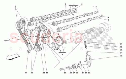 Part Diagram for Ferrari 178281